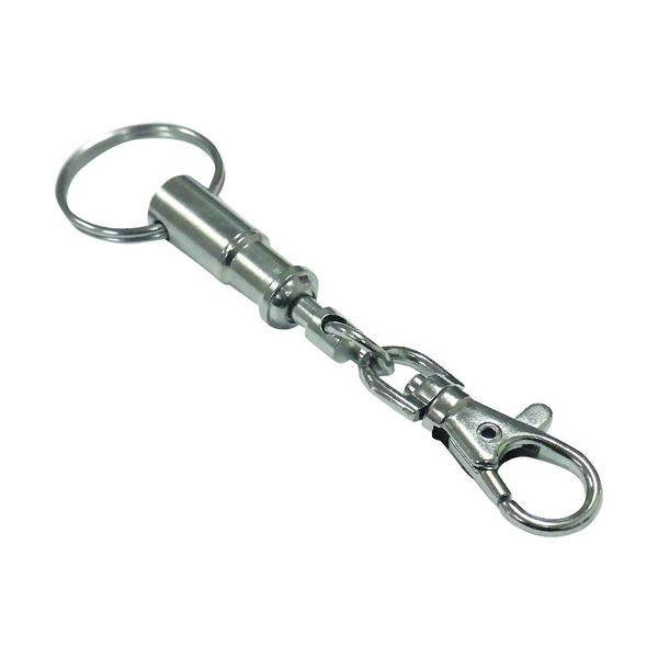 "●片側にキーリングが付いているのですぐに使用できます。<br>●分離できるようになっています。<br><br>●キーホルダーに。<br><br>●縦(mm)：約101<br...