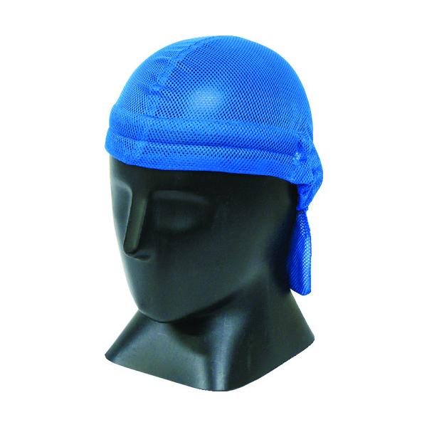 "●冷却部分を水で浸し、保水水分が蒸発する時に発生する気化熱で冷却します。<br>●後頭部の冷却効果は、約１０秒のスピード吸水で２〜３時間持続します。<br>●水洗い後繰り返し使用可能です。<br>●後部...