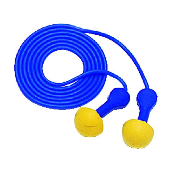 "●ソフトグリップ（ナイロン樹脂製）付で、装着・脱着が簡単です。<br>●耳栓本体を丸める必要がなく、手袋をしたまま素早く装着できます。<br>●高周波ノイズを効果的にカット。しかも、装着したまま会話が可能です。&l...