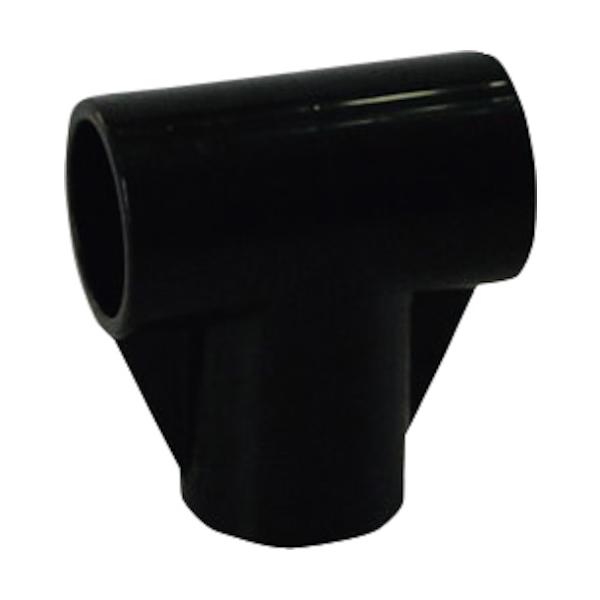 "●接着固定式のプラスチック製ジョイントです。<br>●Φ28イレクターパイプと組み合わせて、用途に合わせたサイズ・形状の構造物を自由に製作できます。<br>●枠のつなぎに使用します。<br><br...