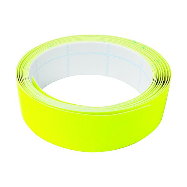 ワキ WAKI 蛍光テープ 18mmX2m 黄 AHW021
