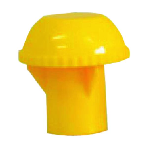 "●鉄筋養生キャップです。<br>●単管パイプのエンドキャップとしても使用できます。<br><br>●適合鉄筋：D10〜D16<br>●適合単管径(ｍｍ)：φ42.7パイプ<br>...