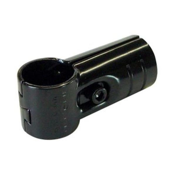 "●組立分解ができるメタルジョイントです。<br>●Φ28イレクターパイプと組み合わせて、用途に合わせたサイズ・形状の構造物を自由に製作できます。<br>●Φ28イレクターパイプの切り口にJ-110Aをはめてイレクタ...