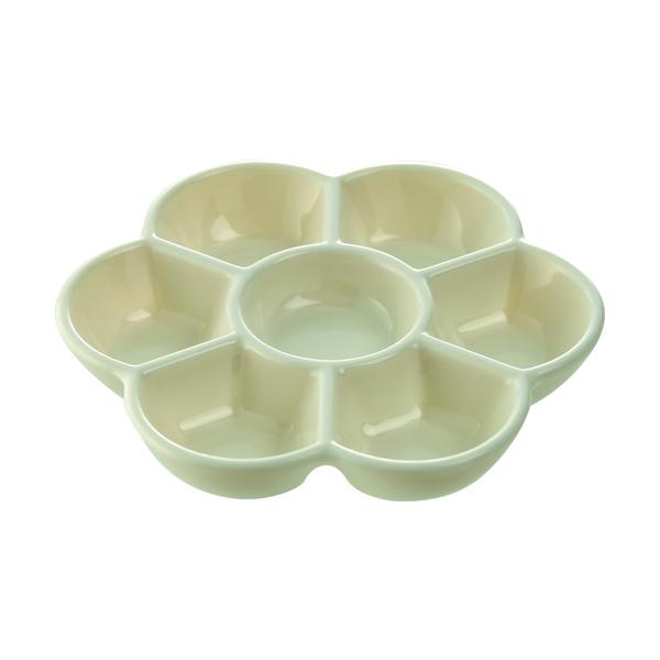 "●7つに皿が区切られているため、少量使いに便利です。<br>●小筆用の塗料小皿としてお使いいただけます。<br><br>●小筆用のパレットとして。<br><br>●幅(mm)：8...