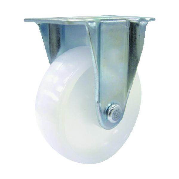 "●車輪材質：ナイロン<br>●許容荷重(daN)：60<br>●許容荷重(kgf)：61.2<br>●車輪径D(mm)：100<br>●車輪幅(mm)：25.0<br>●取付穴径...