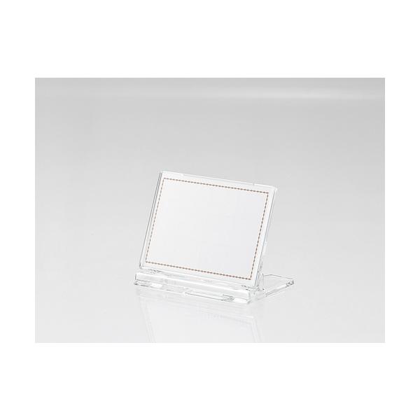 "●角度を自由に変えられるので、プライスやPOPを見えやすい角度で表示できます。<br><br>●店舗のプライスやPOPに。<br><br>●透明<br><br>●本体...