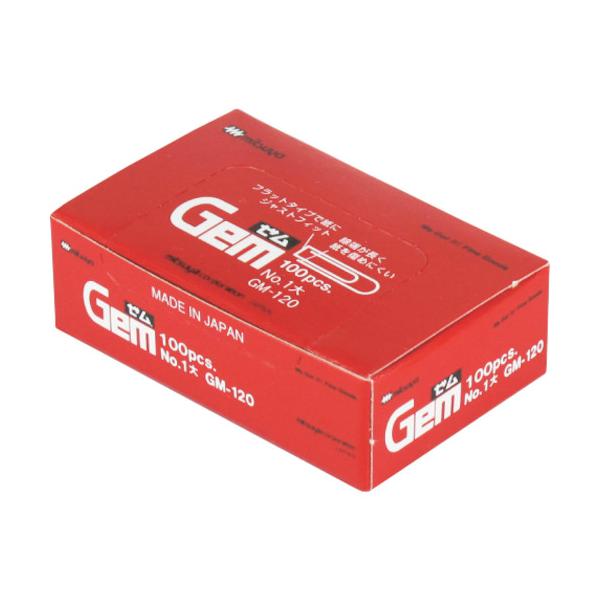 "●品質本位のゼムクリップです。<br>●技術を要する硬線仕様で挟む力が強化されています。<br>●鉄線の隙間が無く、ガッチリ書類をまとめます。<br>●下部直線加工で紙からゼムクリップがズレにくい形状に...