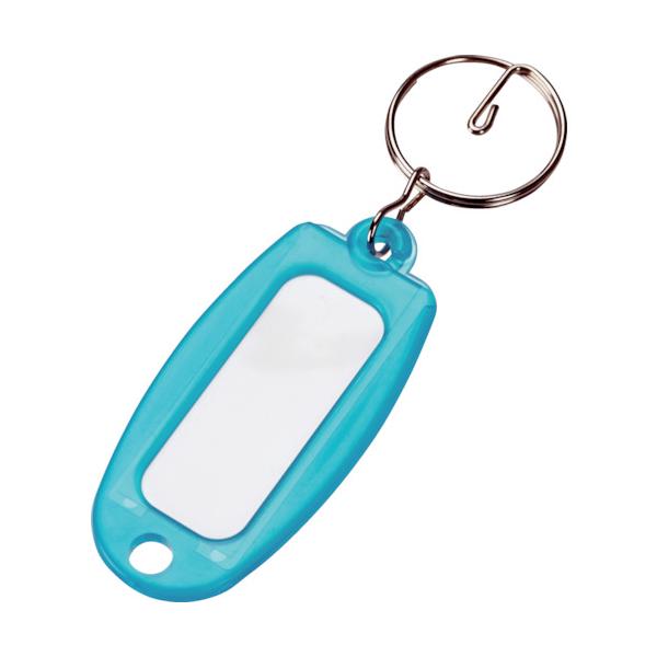 "●鍵や小物の管理に便利です。<br>●リングの先端が内側に曲がっており、つけ外しに便利です。<br>●文字が書けるシート付です。<br><br>●鍵や小物の管理に。<br>&lt...