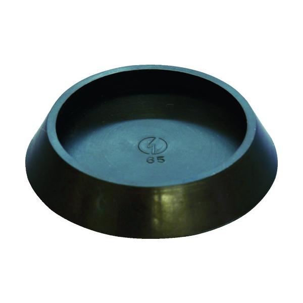 ヒカリ 光 平置きゴム 黒丸 内径65mm BE-0-652