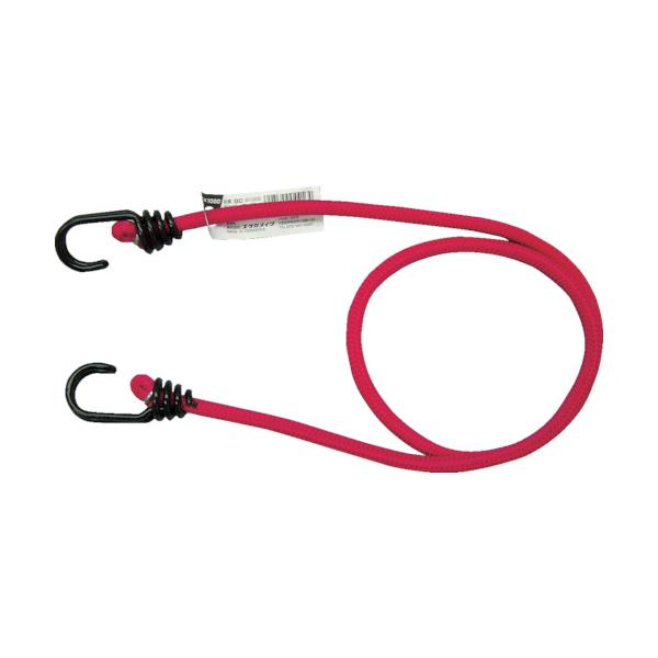 "●伸縮性があり、周囲を糸で特殊織しています。<br><br>●荷物の仮留め、固定等。<br><br>●色：レッド<br>●長さ(m)：1.0<br>●標準幅(mm)：...