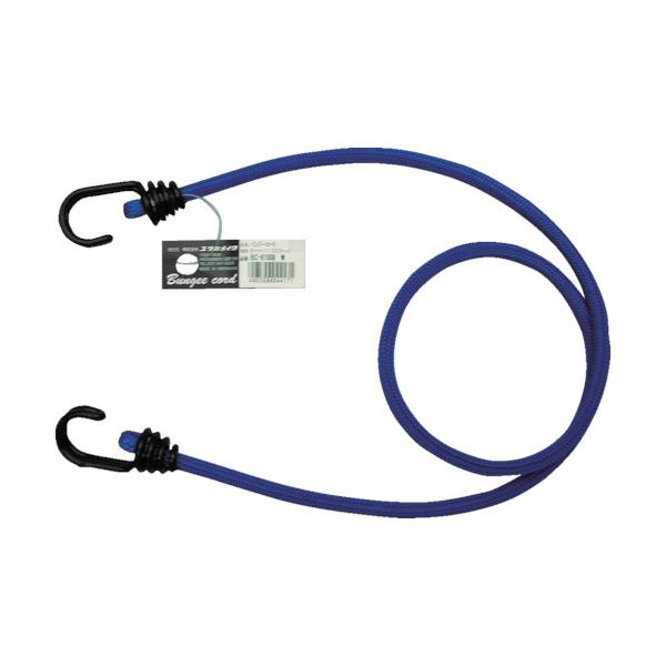 "●伸縮性があり、周囲を糸で特殊織しています。<br><br>●荷物の仮留め、固定等。<br><br>●色：マリンブルー<br>●長さ(m)：1.0<br>●標準幅(m...