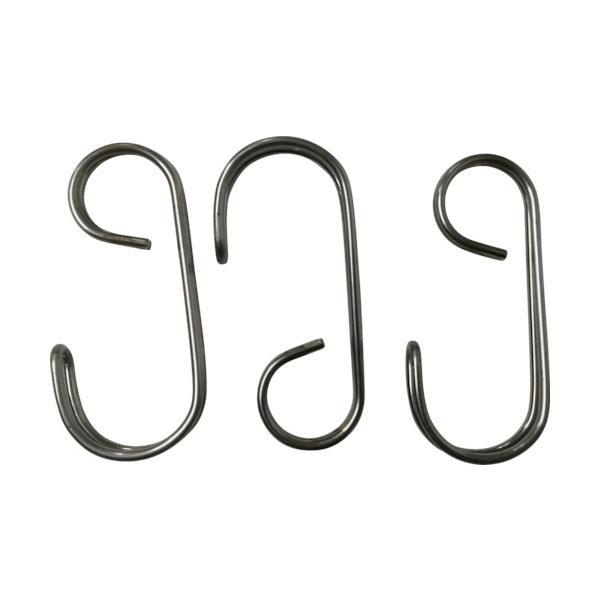 "●チューブゴムの先端に加工が出来ます。<br><br>●チューブゴムの先端金具。<br><br>●適合バンド幅(mm)：20<br>●セット内容：広口フック×3<br&gt...