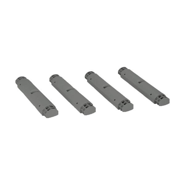 トラスコ TRUSCO プラ棚用 脚のみ4本セット 高さ372mm用 アーセナルグレー TPT-372K-DG