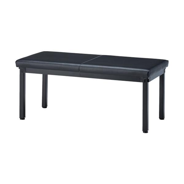 "●張り地には防汚レザーを採用しているため作業現場などの使用でも汚れにくく、汚れても掃除が簡単です。<br>●900mm幅ですのでお一人でもゆったりお座り頂けます。<br><br>●休憩用として。<...