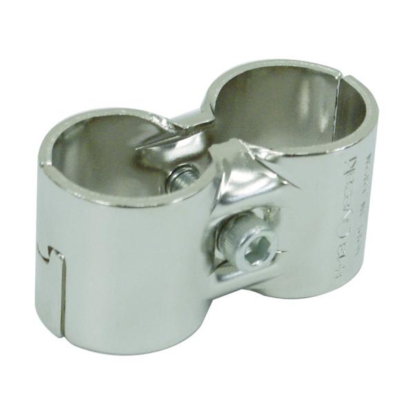 "●組立分解ができるメタルジョイントです。<br>●Φ28イレクターパイプと組み合わせて、用途に合わせたサイズ・形状の構造物を自由に製作できます。<br><br>●ダブルパイプに使用します。<br&...