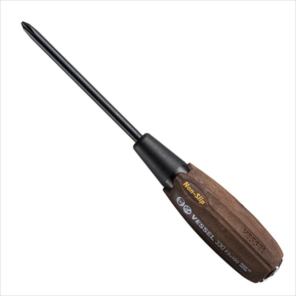 ベッセル ウッディ貫通ドライバー B-330 +2X100