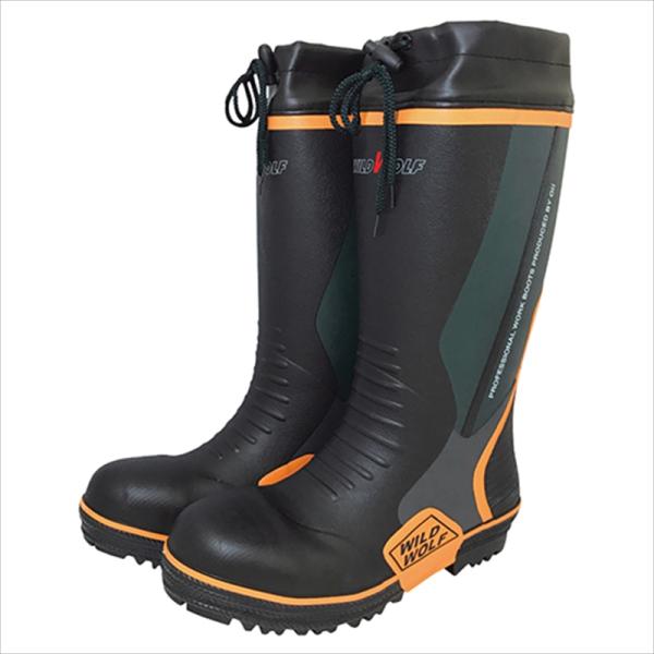 ワイルドウルフ 安全長靴 RMT―73043 GREEN 27.0cm