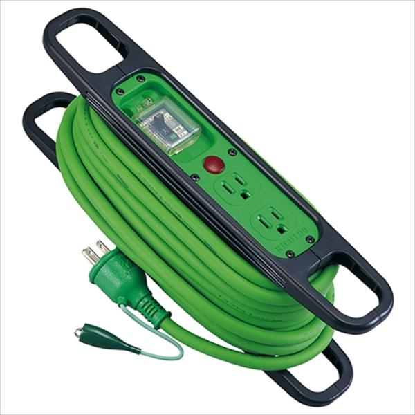 日動工業 日動 ハンドリール アース付 緑 HR-EB102-G 10M : 工具 日動工業 日動 ハンドリール アース付 緑 HR-EB102-G 10M : 工具