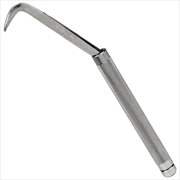 針金や番線を使って結束する際に使用する鉄筋工具です。[用途]結束線、番線の締め付け作業。[機能]軽い力で針金や番線の結束が可能です。[仕様]●全長：210mm。[注意事項]先端が鋭角になっていますので取り扱いにはご注意ください。…