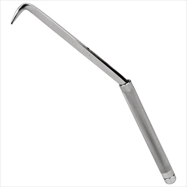 針金や番線を使って結束する際に使用する鉄筋工具です。[用途]結束線、番線の締め付け作業。[機能]ハッカーの定番品です。柄はローレット加工で滑りにくいです。[仕様]●全長：265mm。[注意事項]先端が鋭角になっていますので取り扱いにはご注意...