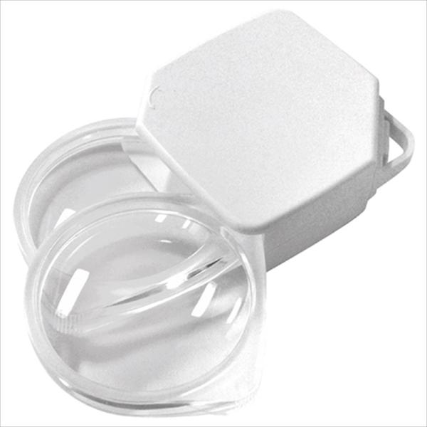 携帯持ち運びに便利なケース一体型です。[用途]対象物の拡大。[機能]持ち運びが出来るので、外出の際やいつも手元に置きたい場合に便利です。バックに入れて手軽に持ち運べます。[仕様]●倍率：約3倍/5倍。●レンズ径：約55×55mm。●本体サイ...