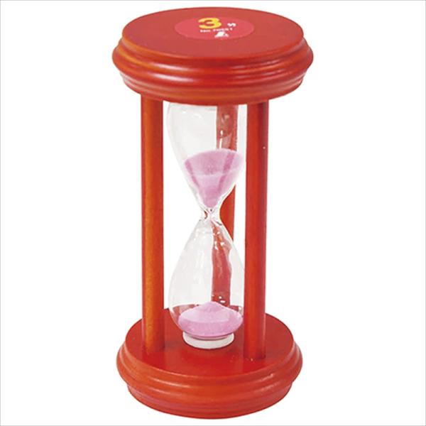おおよその時間を測る時に便利な砂時計です。[用途]歯磨き等のおおよその時間を測る際に使用する砂時計。[機能]お部屋のインテリアとしても使用できる砂時計です。[仕様]●本体サイズ：50mm径×100mm。●重量：43g。●精度：±30秒以内。...