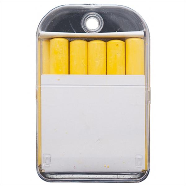 チョークを大切に保護するプラケース付です。[用途]黒板、木、石、鉄、コンクリートの文字の記入。[機能]コンパクトサイズで携帯に便利です。透明なケースなのでチョークの色が一目でわかります。滑らかにかけてきれいに消せます。色鮮やかな発色で読み取...