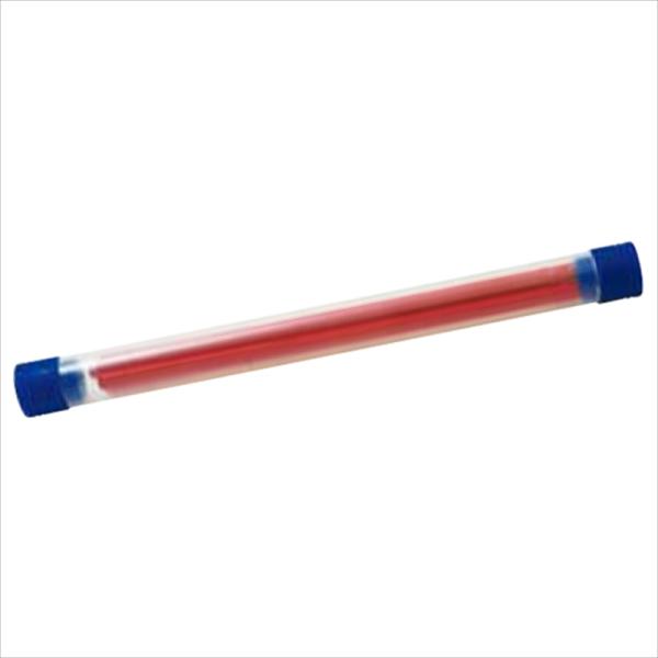 ノック式なので手が汚れません。[用途]鉄材、合板、ガラス、プラスチック、コンクリート、塩ビ管などへのマーキング。[機能]工事用ノック式クレヨン4.0mm用の替え芯です。[仕様]●本体サイズ：143×13×13mm。●重量：10g。●色：赤。...