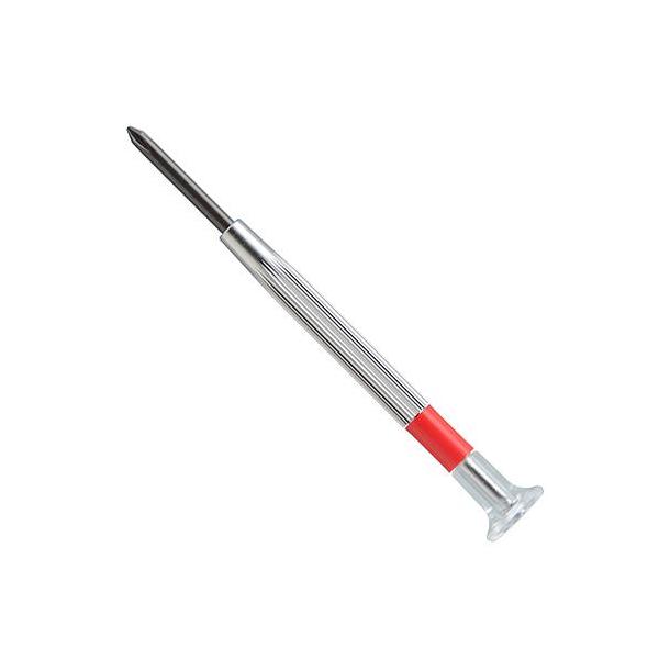 微小ネジ回しに最適です。[用途]微小ネジの締め付け緩め作業。[機能]回転キャップ付きです。[仕様]●サイズ：+0。●RoHS2対応：−。[材質]●刃先：クローム・モリブデン・バナジウム鋼。●本体：真鍮。…