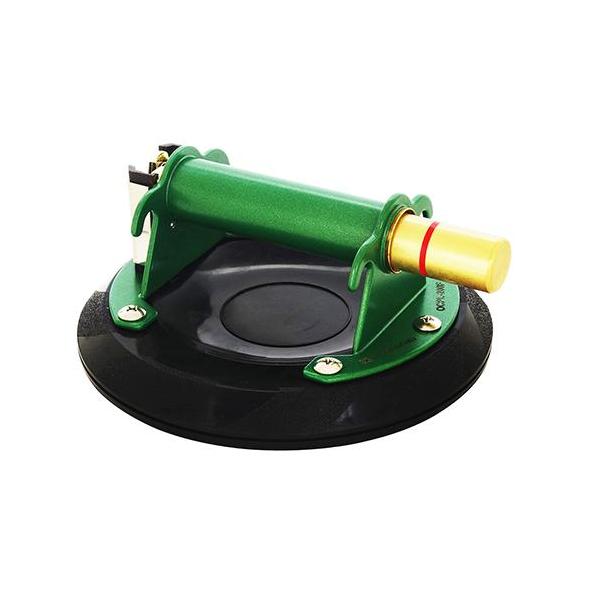 蛸のように吸着する職人の相棒です。[用途]サポートリフト。[機能]持ち運びながら再加圧で常に吸着可能です。リミットラインで真空状態が一目瞭然です。グリップが深いので革手をしていてもしっかりと握れます。[仕様]●吸盤サイズ：約200mm。●最...