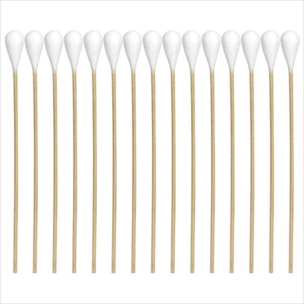 綿球が硬く、綿くずが出にくい、清掃作業に特化した工業用綿棒です。[用途]家庭内の窓サッシや家電製品・音響機器などの清掃作業。[機能]プリンターなど、センサーが付属した精密機器の清掃作業にも使えます。プラモデル製作時の塗料の拭き取り・細かい部...