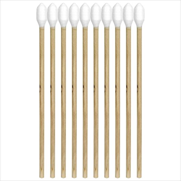 綿球が硬く、綿くずが出にくい、清掃作業に特化した工業用綿棒です。[用途]家庭内の窓サッシや家電製品・音響機器などの清掃作業。[機能]プリンターなど、センサーが付属した精密機器の清掃作業にも使えます。プラモデル製作時の塗料の拭き取り・細かい部...