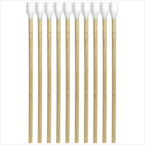 綿球が硬く、綿くずが出にくい、清掃作業に特化した工業用綿棒です。[用途]家庭内の窓サッシや家電製品・音響機器などの清掃作業。[機能]プリンターなど、センサーが付属した精密機器の清掃作業にも使えます。プラモデル製作時の塗料の拭き取り・細かい部...