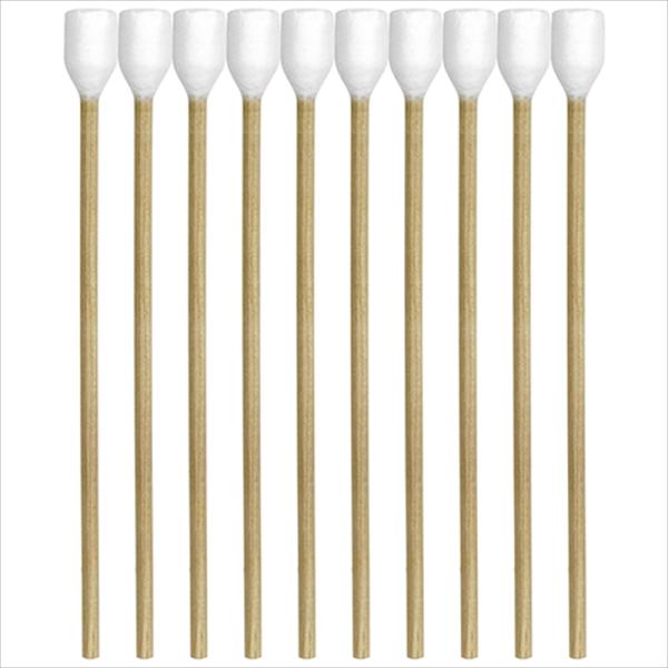 綿球が硬く、綿くずが出にくい、清掃作業に特化した工業用綿棒です。[用途]家庭内の窓サッシや家電製品・音響機器などの清掃作業。[機能]プリンターなど、センサーが付属した精密機器の清掃作業にも使えます。プラモデル製作時の塗料の拭き取り・細かい部...