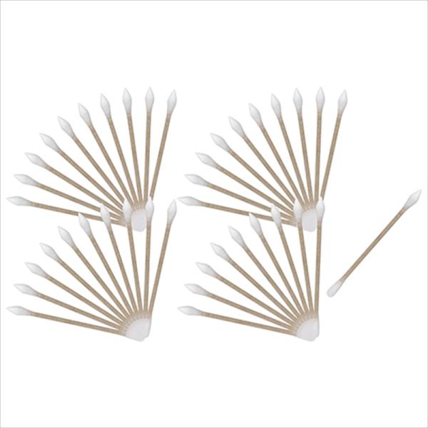 綿球が硬く、綿くずが出にくい、清掃作業に特化した工業用綿棒です。[用途]家庭内の窓サッシや家電製品・音響機器などの清掃作業。[機能]人気の高い、円すい型形状としずく型が両端に付いています。プリンターなど、センサーが付属した精密機器の清掃作業...