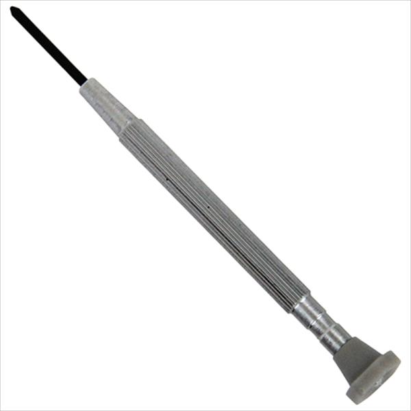 時計・メガネの修理、模型・精密機器の組立に最適です。[用途]精密ネジの締め付け、緩め作業。[機能]グリップエンドはローターリーキャップ付きで早回し作業が容易です。[仕様]●サイズ：+00。[材質]●軸：ニッケルクロームモリブデンバナジウム鋼...