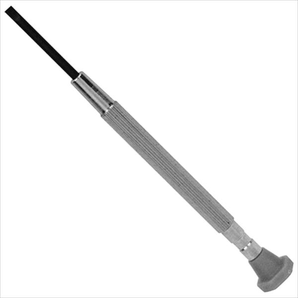 時計・メガネの修理、模型・精密機器の組立に最適です。[用途]精密ネジの締め付け、緩め作業。[機能]グリップエンドはローターリーキャップ付きで早回し作業が容易です。[仕様]●サイズ：-2.4mm。[材質]●軸：ニッケルクロームモリブデンバナジ...