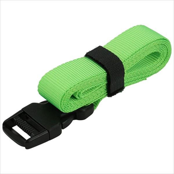 ワンタッチバックル式で荷締め・結束作業が簡単にできます。[用途]アウトドア、レジャー、引っ越しなどの荷締作業。[機能]ベルトをきれいにまとめられるマジックバンド付きで、保管・携帯性に優れています。誰でも簡単に軽量物の荷締作業が可能です。長さ...