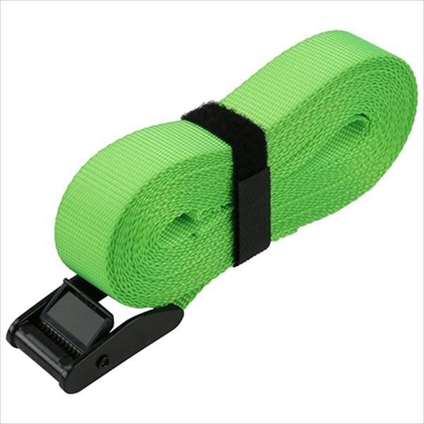 ベルトを通して引っ張るだけで荷締め・結束作業が簡単・確実にできます。[用途]荷物運搬時の固定、荷崩れ・転倒防止の結束。[機能]ベルトをきれいにまとめられるマジックバンド付きで、保管・携帯性に優れています。アウトドア、レジャー、引っ越し、防災...