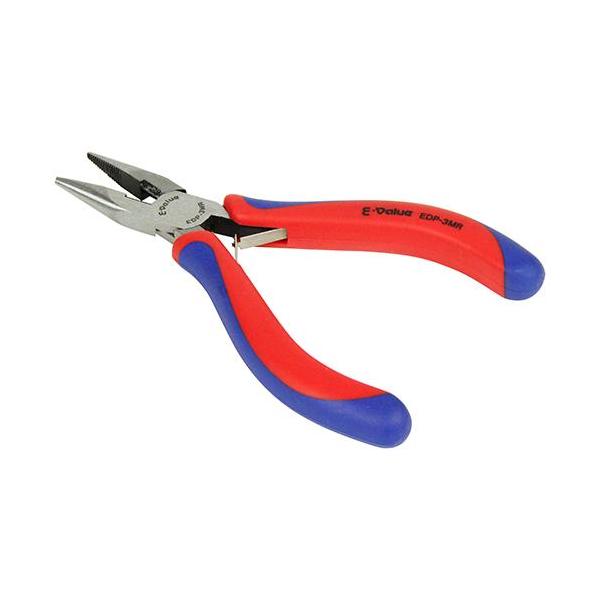 手にやさしいソフトグリップ付きです。[用途]ホビーでのつかむ、曲げる、切る作業。[機能]ソフトグリップ付で、ホビーでのつかむ、曲げる、切る等の作業が快適に行えます。[仕様]●切断能力：(軟鉄線)0.8mm。[材質]●炭素工具鋼。●グリップ：...