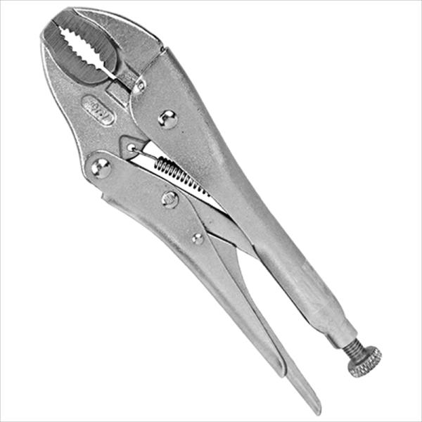 耐久性抜群で、強力に固定できます。[用途]なめたボルトナットの取り外し・クランプとしての固定作業。[機能]アゴ部で対象物を強力に固定します。さび付いたネジやなめたネジの取り外し作業に最適です。[仕様]●サイズ：175mm。●全長：約190m...