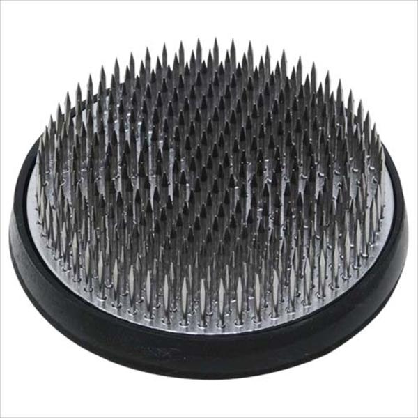 ステンレス針でサビにくいから生け花に最適です。[用途]剣山。[機能]生け花用です。錆びにくいステンレス針です。底面はすべりにくいゴムマット付きです。[仕様]●形状：大丸。●サイズ(約)：80mm。●重量：約490g。●ゴムマット付。[材質]...