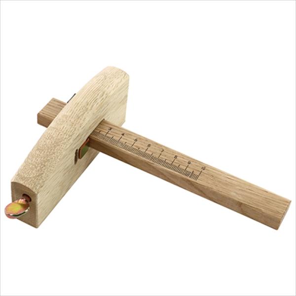 木材加工の印付けなどに便利です。[用途]墨付け作業。[機能]側面に合わせ材料に平行に筋つけができます。[仕様]●大。[材質]●刃部：炭素工具鋼(SK-5)。●本体：ナラ。[注意事項]刃物ですので使用には十分注意して使用ください。用途以外に使...