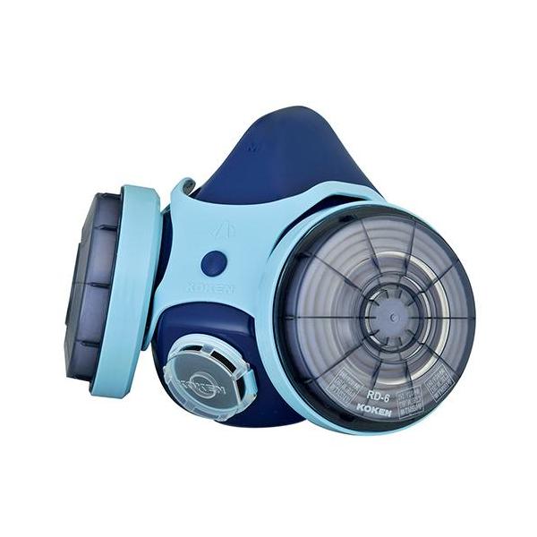 興研製RL3クラスの最軽量モデルです。[用途]厚生労働省基発第0207006号に示した作業内容に応じての使用。[機能]国家検定規格RL3に合格している半面形防じんマスクです。別売りの吸収缶をつけることで、防毒マスク7121RGとしても使用で...