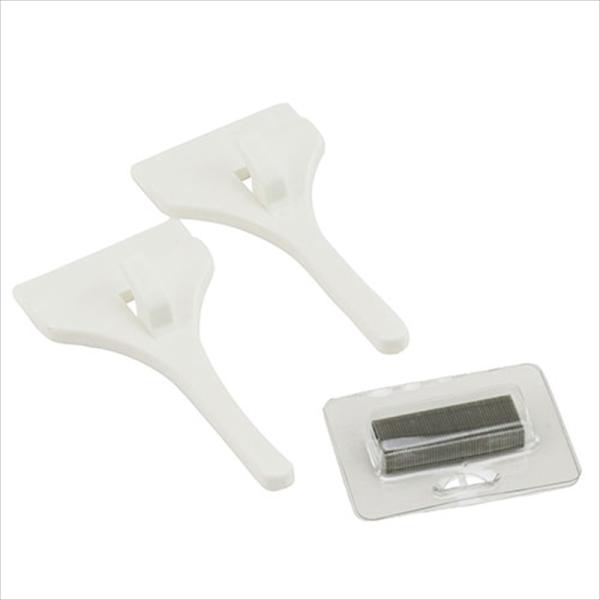 他サイト： 壁美人 時計用フック 白 2コイリ CH-2の商品画像