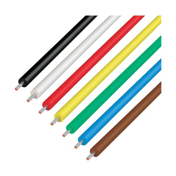 キョーワ KYОWA UL耐熱ビニル絶縁電線 UL1015 AWG20 2MX7色 UL1015 AWG20 2 X 7