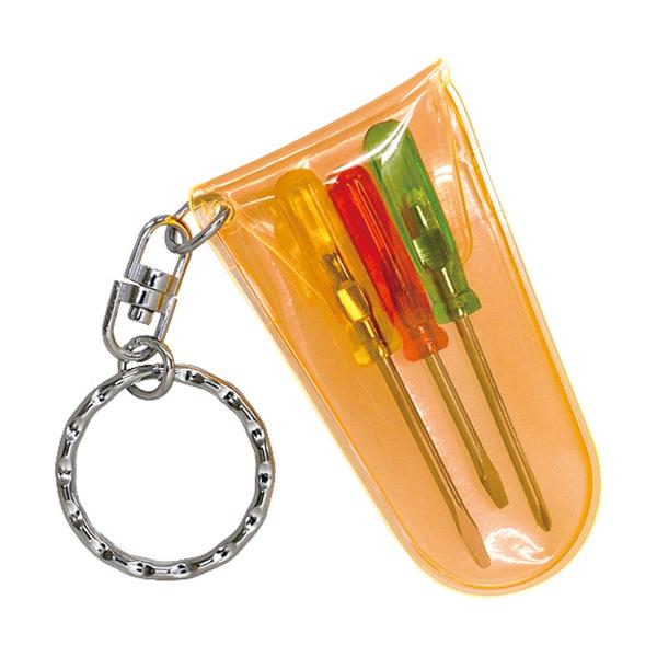 "●キーホルダー付収納ケース付で携帯に便利です。<br><br>●メガネ・プラモデル・精密機器などに。<br><br>●セット内容：［［＋］］00、［［−］］1.5、1.8<br>...