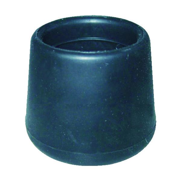 "●ゴム素材で柔軟性があり、イス脚を適切に保護・グリップします。<br><br>●タイプ：丸<br>●色：黒<br>●内寸(φ)：12.7<br><br>●天然ゴム&l...