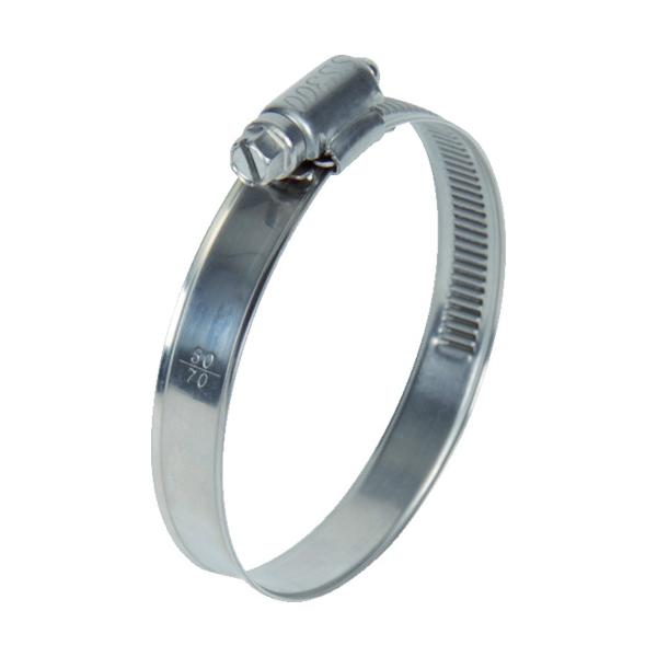トラスコ TRUSCO ホースバンド オールステンレス 傷防止タイプ(10個入) 60~80mm TE13-80
