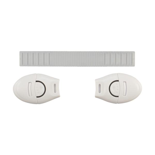 "●地震・安全対策に使用できます。<br>●ハサミでカットし長さ調整できます。<br><br>●引き出し・扉の開閉防止に。<br><br>●色：白<br>●幅(mm)：...